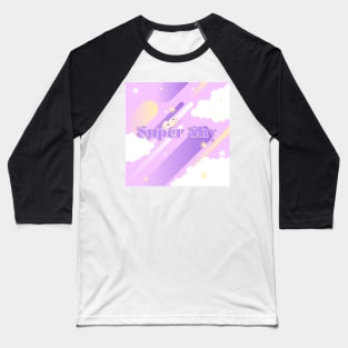 New Jeans Super Shy Purple Ver. Baseball T-Shirt